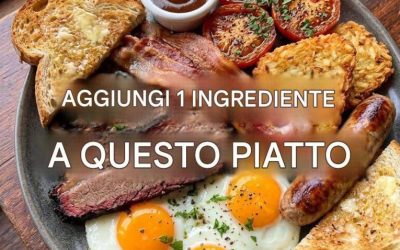 “La Sfida Un’Aggiunta: Cosa completerebbe questo piatto perfetto?”
