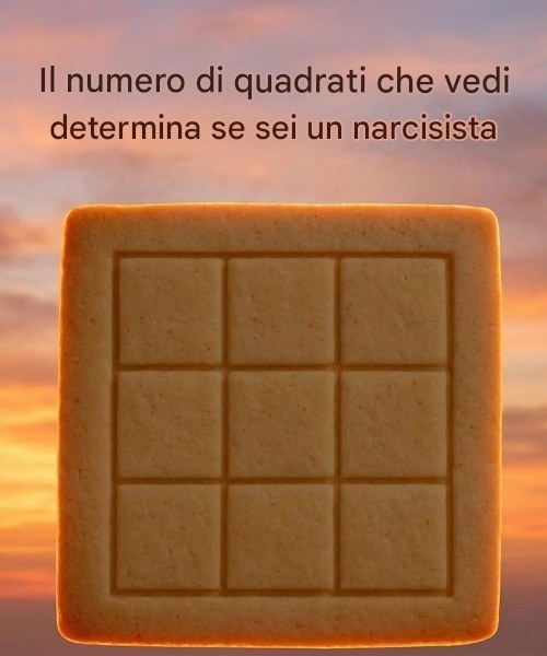 Il rompicapo virale “Quanti quadrati?”