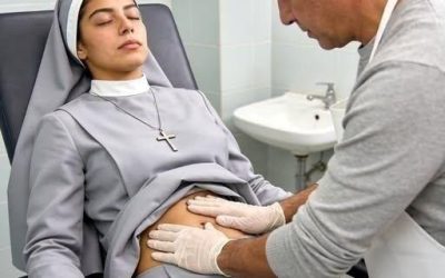 I suoi occhi erano fissi sul corpo immobile sulla barella di metallo, e il tono della sua voce tremava per l’incertezza… -Ruby