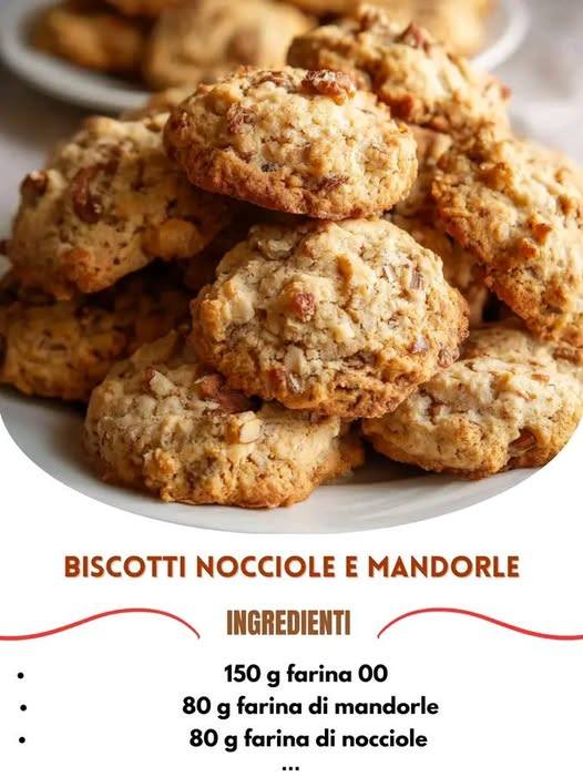Deliziosi Biscotti alle Nocciole e Mandorle