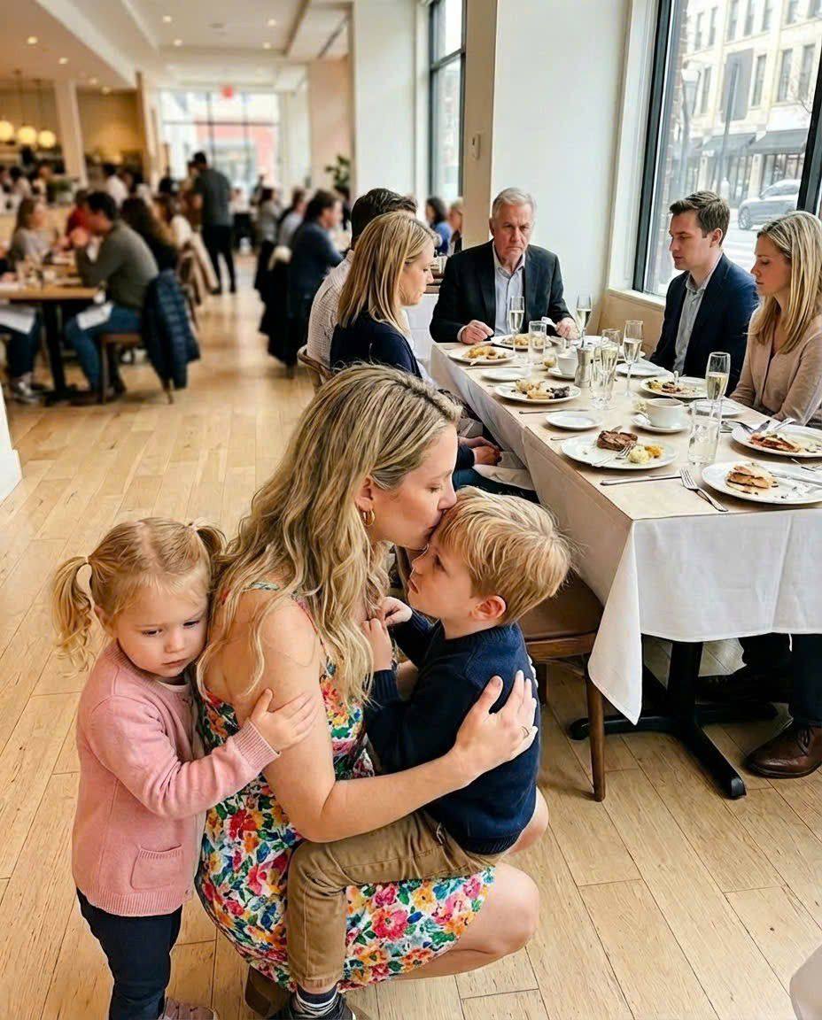 Mio padre ha rifiutato i miei figli durante il brunch, poi la conversazione in famiglia è esplosa.