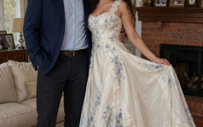 Mio padre ha confezionato il mio abito da ballo con l’abito della mia defunta madre, ma quando la mia insegnante lo ha deriso, l’arrivo di un agente ha