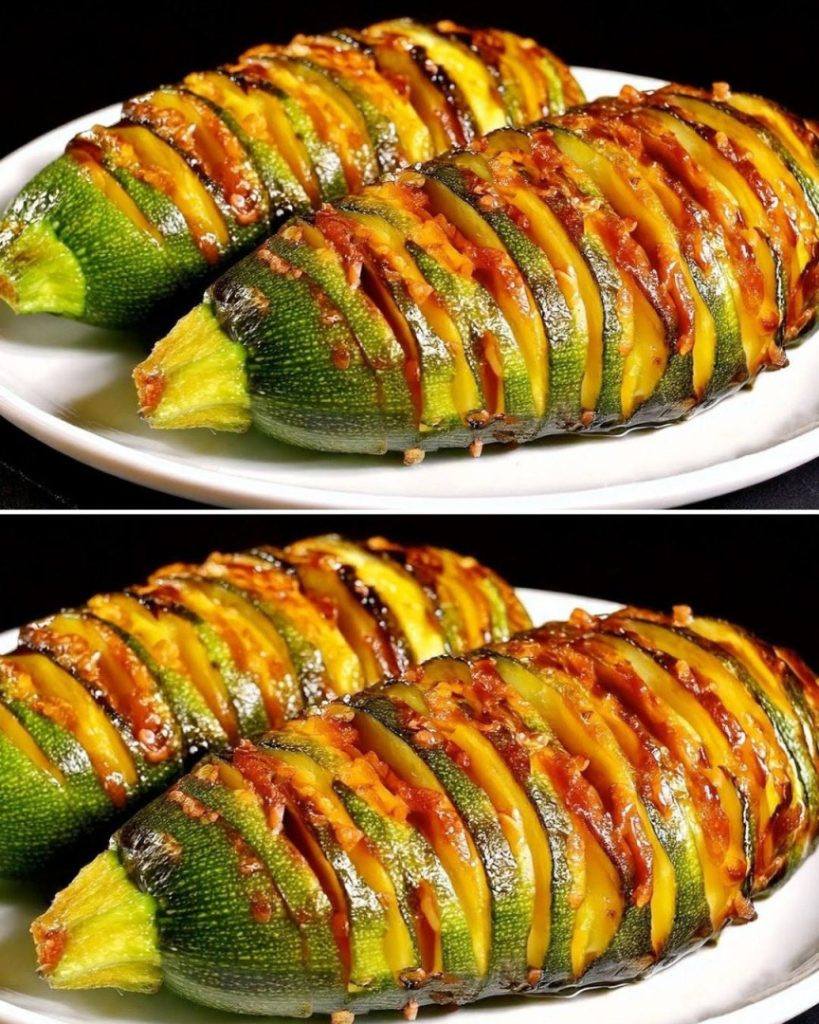 La migliore ricetta per le zucchine Hasselback