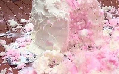 Mia suocera ha fatto cadere “accidentalmente” la torta per la festa di rivelazione del sesso del bambino, ma il suo sorriso diceva il contrario.