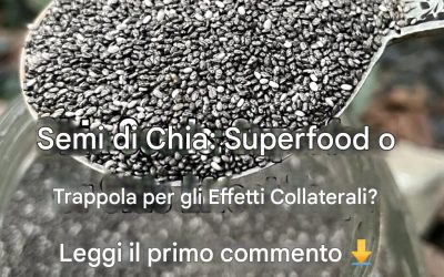 6 effetti collaterali dei semi di chia che dovresti conoscere.
