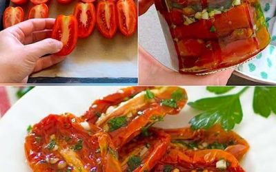 Pomodori Confit alla Mediterranea: Il Contorno Estivo che Dura Fino a 3 Mesi