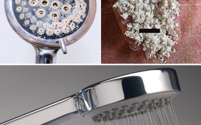 Come pulire i fori del soffione della doccia e aumentare la pressione dell’acqua