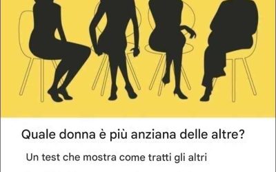 Quale di queste donne è più anziana delle altre? Un test che mostra come tratti gli altri.