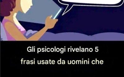 5 frasi che gli uomini usano quando smettono di amare la propria partner, secondo gli psicologi.