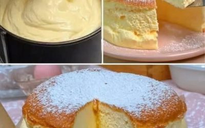 Torta classica al burro e vaniglia con salsa al latticello