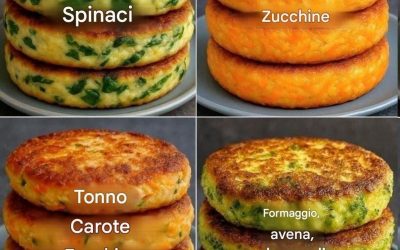 Deliziose e salutari frittelle per prendersi cura della propria dieta.