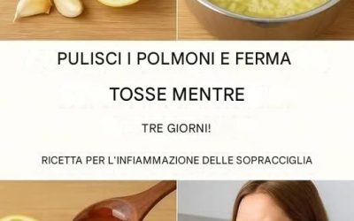 Una ricetta naturale per un efficace trattamento della tosse e una pulizia polmonare – Rimedi casalinghi per rafforzare il sistema immunitario