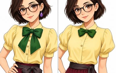 Solo le persone con un QI di 140 possono trovare le 5 differenze.