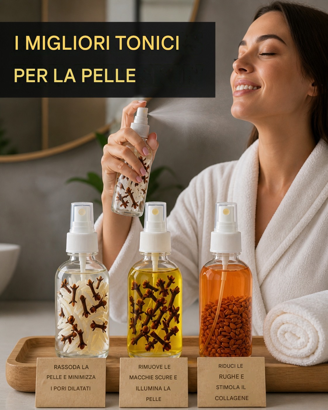 3 tonici fatti in casa che trasformano la tua pelle dalla prima settimana. Commenta ‘OK’ per ricevere la nostra ricetta.
