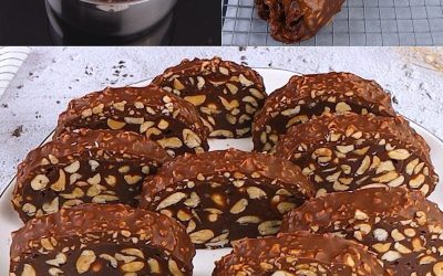 Salame Goloso al Cioccolato e Arachidi: Un Dolce Irresistibile Senza Cottura”