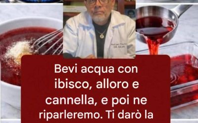 Gelatina di fiori di ibisco con cannella e chiodi di garofano: