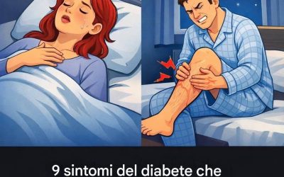 12 sintomi del diabete che si manifestano di notte