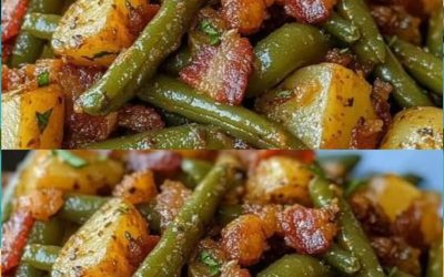 Fagiolini e patate Country Ranch con pancetta