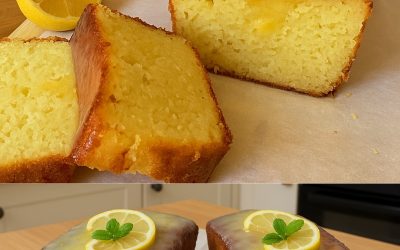 Ricetta della torta al limone glassata: un dessert umido e rinfrescante
