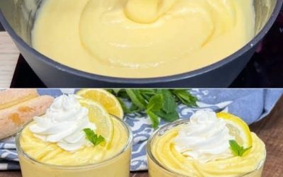 Crema al Limone da Sogno – Vellutata, Fresca e Irresistibile