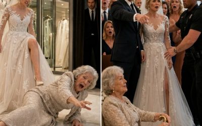Durante la prova VIP del suo abito da sposa, ho sorpreso la mia fidanzata a dare un calcio al bastone di mia madre. “Raccogli il mio strascico, vecchia imbranata!”, mi ha sibilato mentre mia madre inciampava e cadeva a terra.