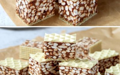 Grigliata di bourison al cioccolato! Il miglior dessert natalizio a base di cialde che abbiamo mai assaggiato…