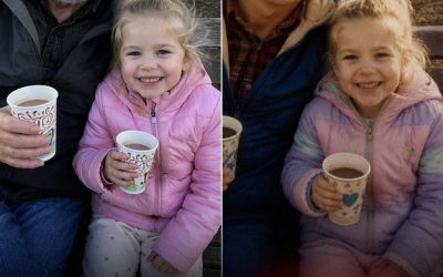 Mia figlia ha fatto amicizia con un vecchio brontolone al parco, poi una foto di 30 anni fa gli è caduta dalla tasca e io sono rimasta paralizzata.
