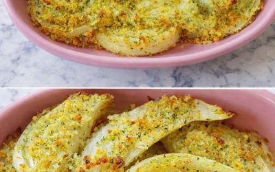 Non avrei mai pensato che i finocchi potessero essere così buoni: gratinati con una panatura saporita e leggera, uno tira l’altro!