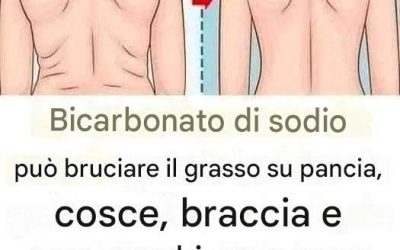 3 ricette per il bicarbonato di soude pour brûler les graisses pancia