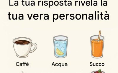 Devi scegliere una bevanda di cui fare a meno: la tua risposta rivelerà la tua vera personalità.