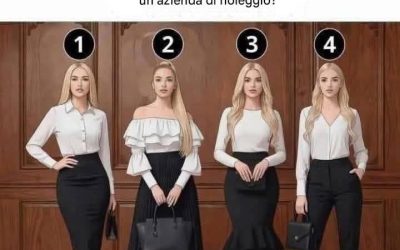 Qual è l’outfit perfetto per un colloquio di lavoro? Opzioni 1, 2, 3 e 4: confronta gli esempi e scegli quello che ti si addice di più.