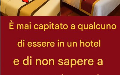 Il misterioso pezzo di stoffa sul letto dell’hotel: sapete a cosa serve?