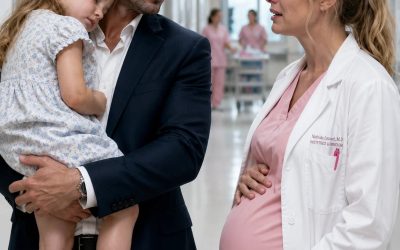 Il mio ex si è precipitato al pronto soccorso con sua figlia ferita in braccio, solo per scoprire che io, la dottoressa che aveva abbandonato, ero incinta