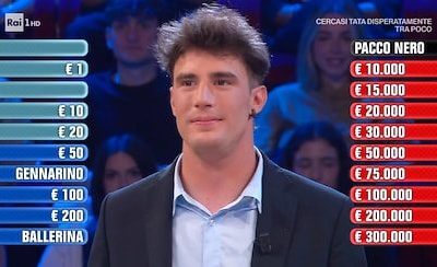 Affari Tuoi, choc durante la puntata: la fidanzata del concorrente telefona in diretta