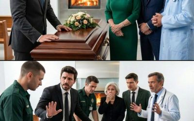 Stavano per cremare mia moglie incinta quando ho implorato: “Aprite la bara… solo una volta”. Tutti risero, finché la sua pancia non si mosse. Mia suocera impallidì. Mio cognato sibilò: “Chiudetela subito”. Ma io ne avevo visto abbastanza.