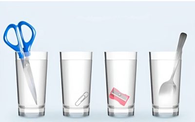 Quale bicchiere contiene più acqua?
