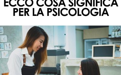 Cosa significa per la psicologia se aiuti il cameriere a sparecchiare