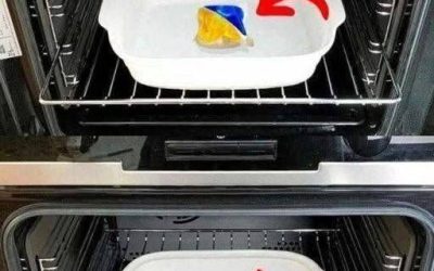 Il trucco per pulire il forno “senza alcuno sforzo” – anche il grasso bruciato scompare come da solo!
