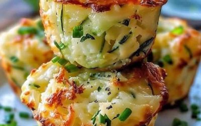 Muffin croccanti di zucchine, patate e parmigiano – una deliziosa alternativa a uno spuntino sano