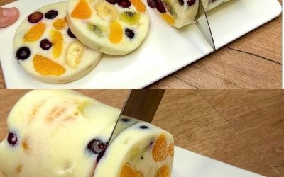 Invece di dolci malsani: facciamo un veloce dessert di frutta e latte