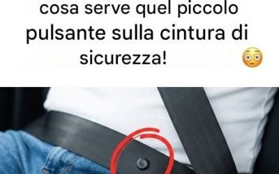 Questo piccolo pulsante sulla cintura è molto più utile di quanto pensi.